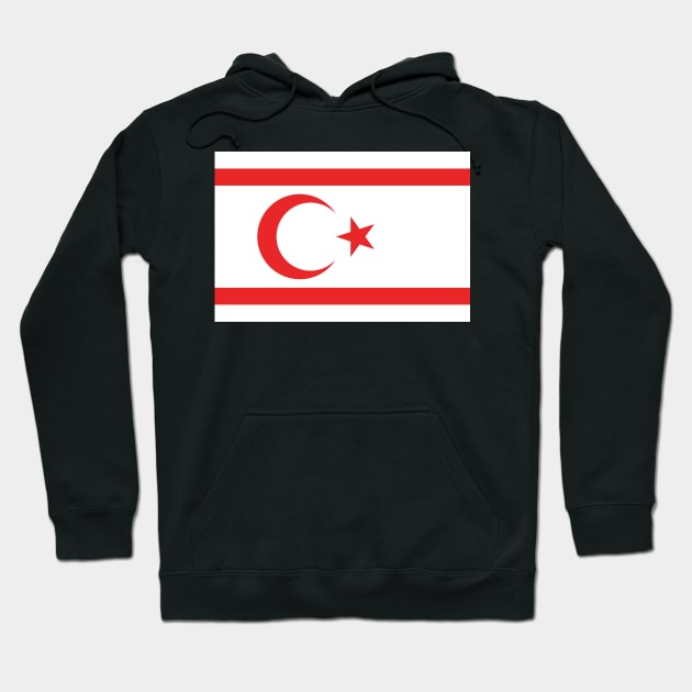 Northern Cyprus Hoodie by Wickedcartoons